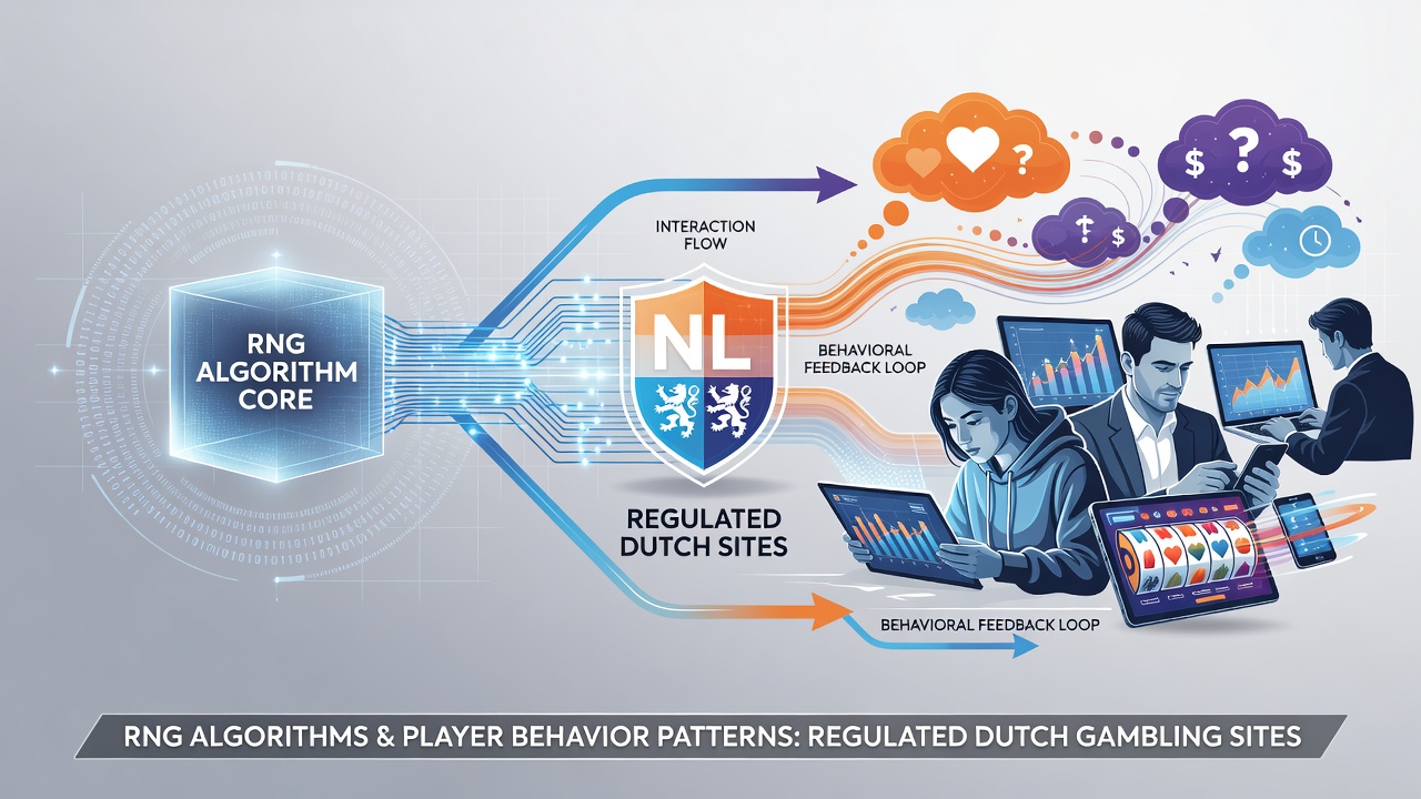 Illustratie van RNG-systemen in gereguleerde Nederlandse online casinos
