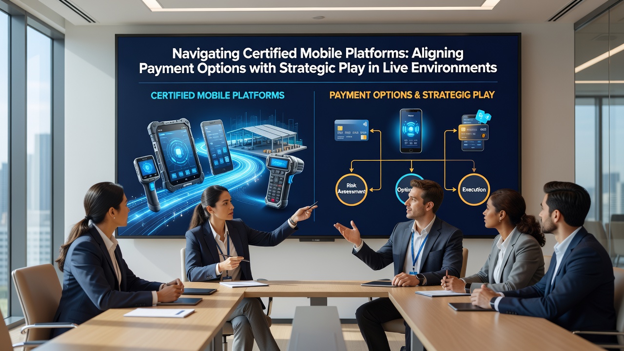 Strategisch spel op mobiele live casino platforms met betalingsintegratie